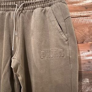 PUMA Olive Green Joggers